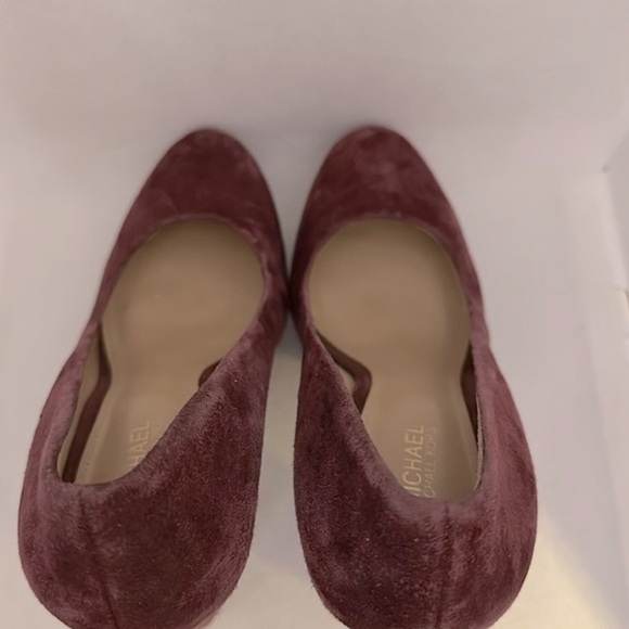 Michael Kors Leather Suede Platform Pumps Size 6.5 - EUC - Picture 11 of 14